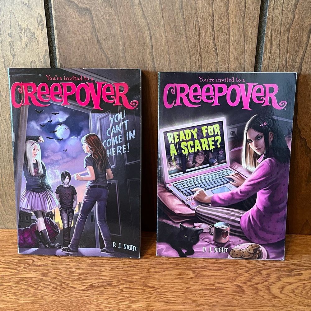 💗 5/$10 - You’re Invited to a Creepover Book Bundle - P.J. Night